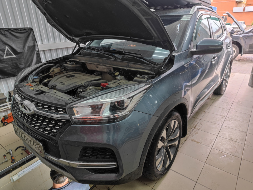 141. Промежуточная замена масла (75 805 км) — Chery Tiggo 4, 1,5 л ...