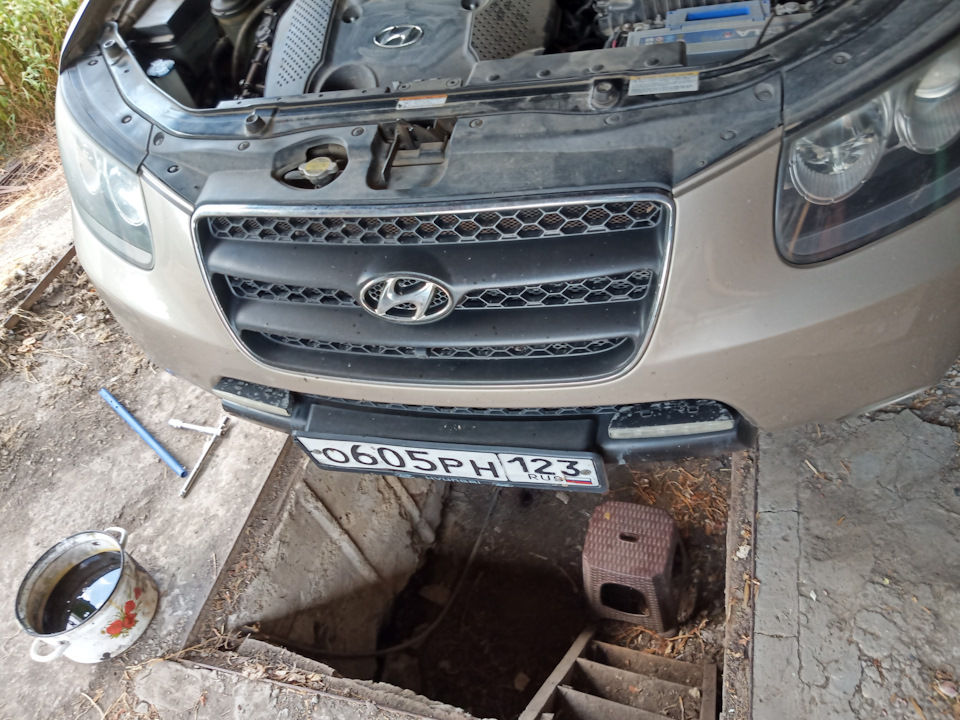 Photo from the logbook Hyundai Santa Fe (2G)