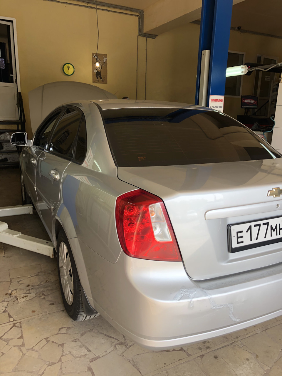 Замена ремня ГРМ и водяной помпы — Chevrolet Lacetti Sedan, 1,4 л, 2011 ...
