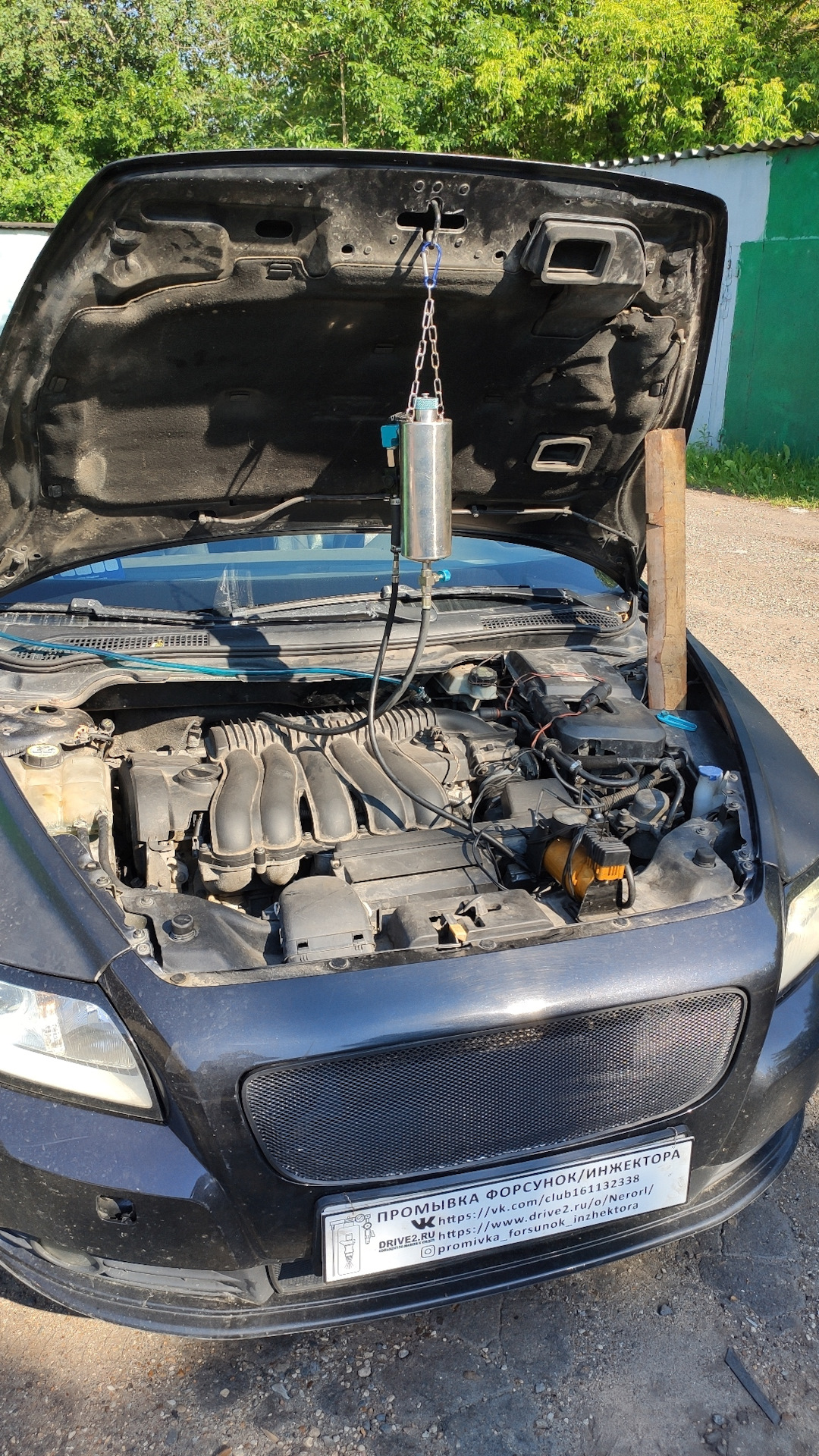 Volvo S60 промывка форсунок/инжектора — Промывка форсунок/инжектора на ...