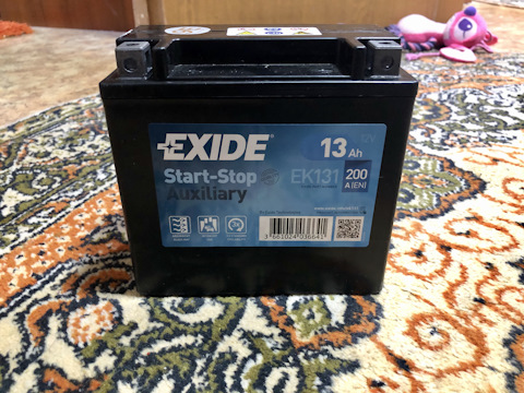EK131 Аккумулятор EXIDE | Запчасти на DRIVE2