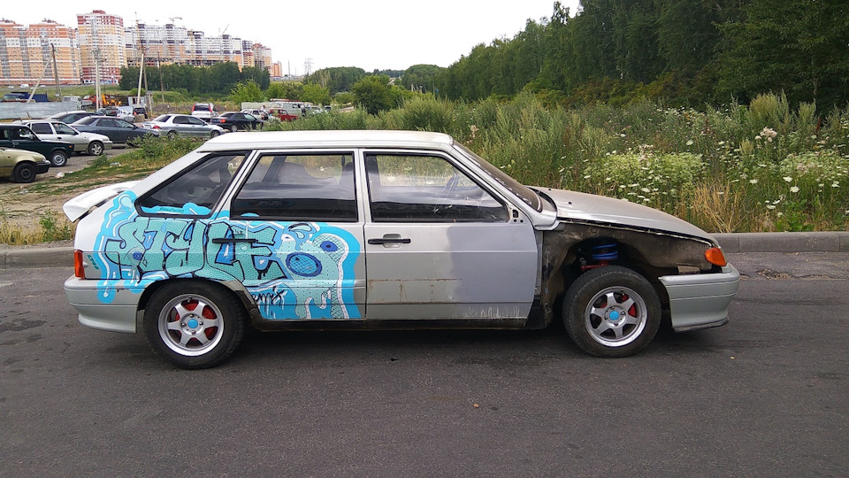 Стойки Демфи -90, пружины Технорессор -90 — Lada 2114, 1,5 л, 2005 года ...