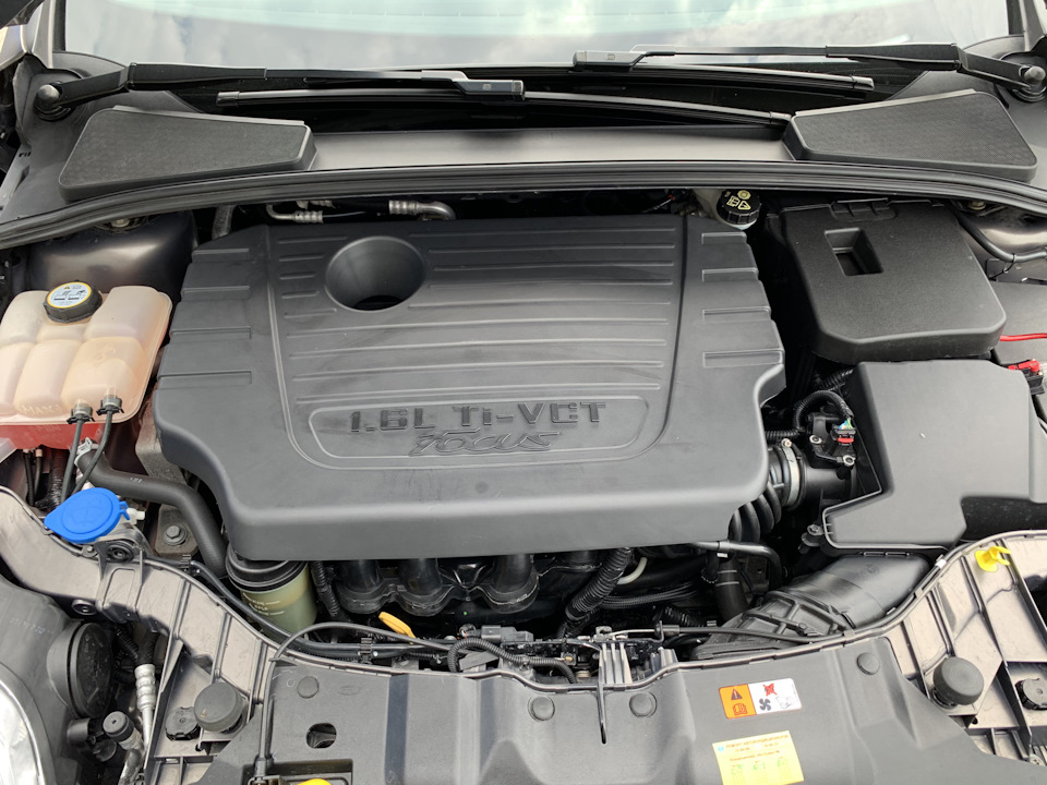 Крышка двигателя — Ford Focus Hatchback III, 1,6 л, 2013 года ...