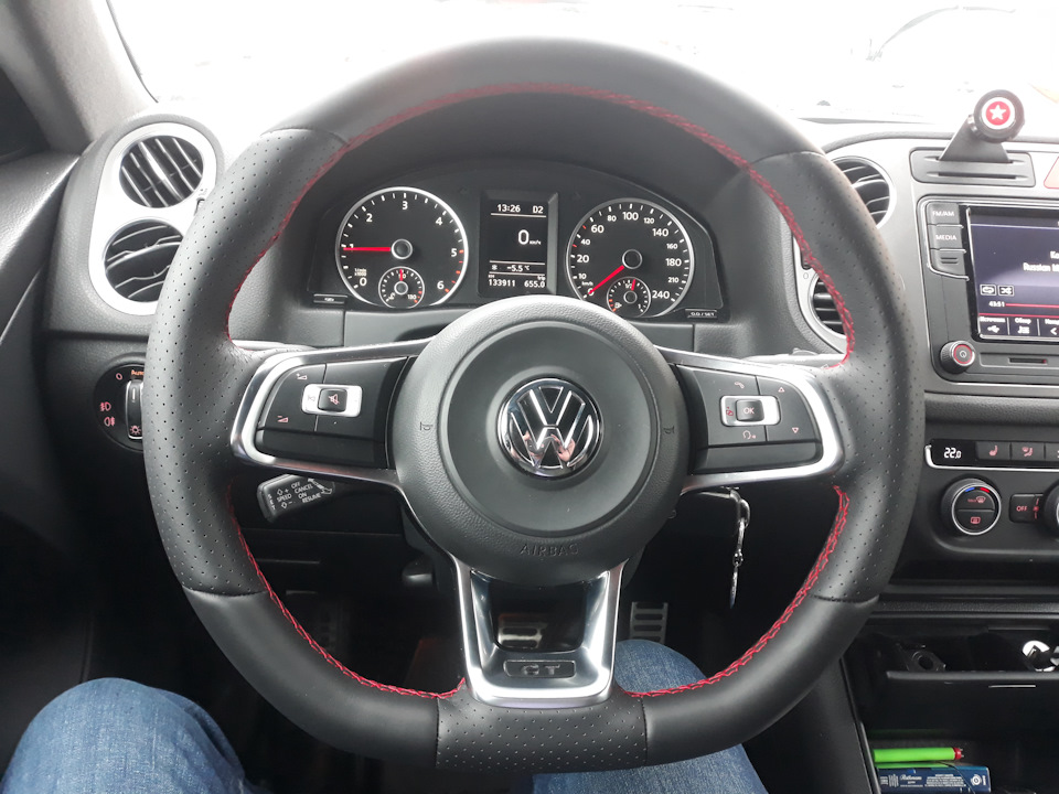 Новый старый руль GT — Volkswagen Tiguan (1G), 2 л, 2011 года | тюнинг ...