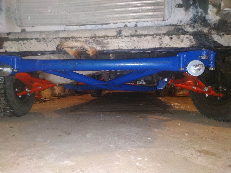 Установил подрамник и треугольные рычаги на ваз 2115 — Lada 2115, 1,6 л ...