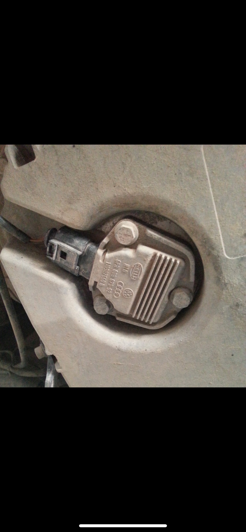 Датчик температуры масла 2,4 Alf — Audi A4 (B5), 2,4 л, 2001 года ...