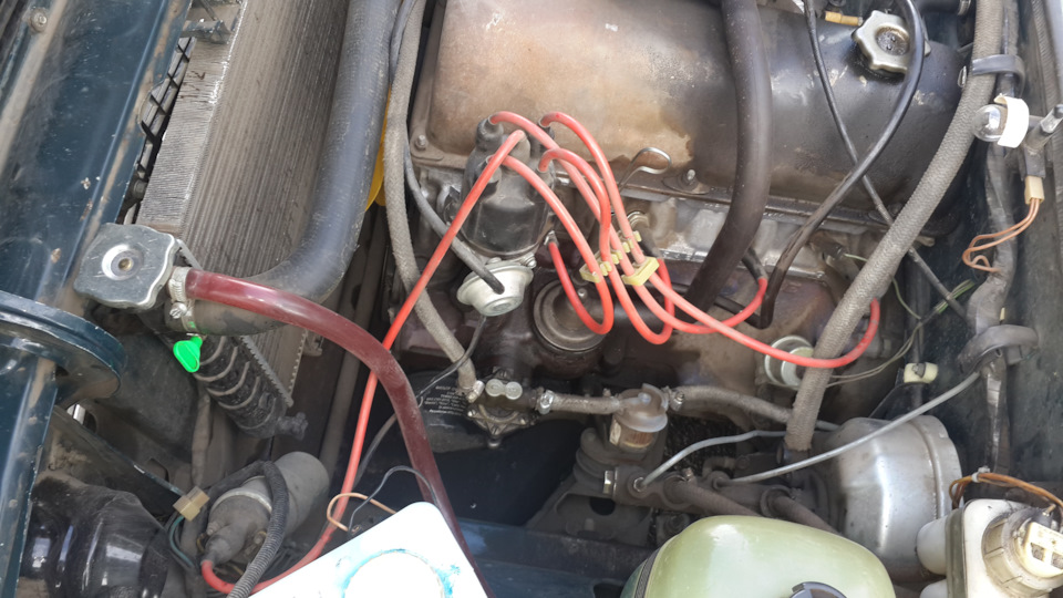 Силовые провода трамблера! — Lada 2106, 1,6 л, 1997 года | расходники ...