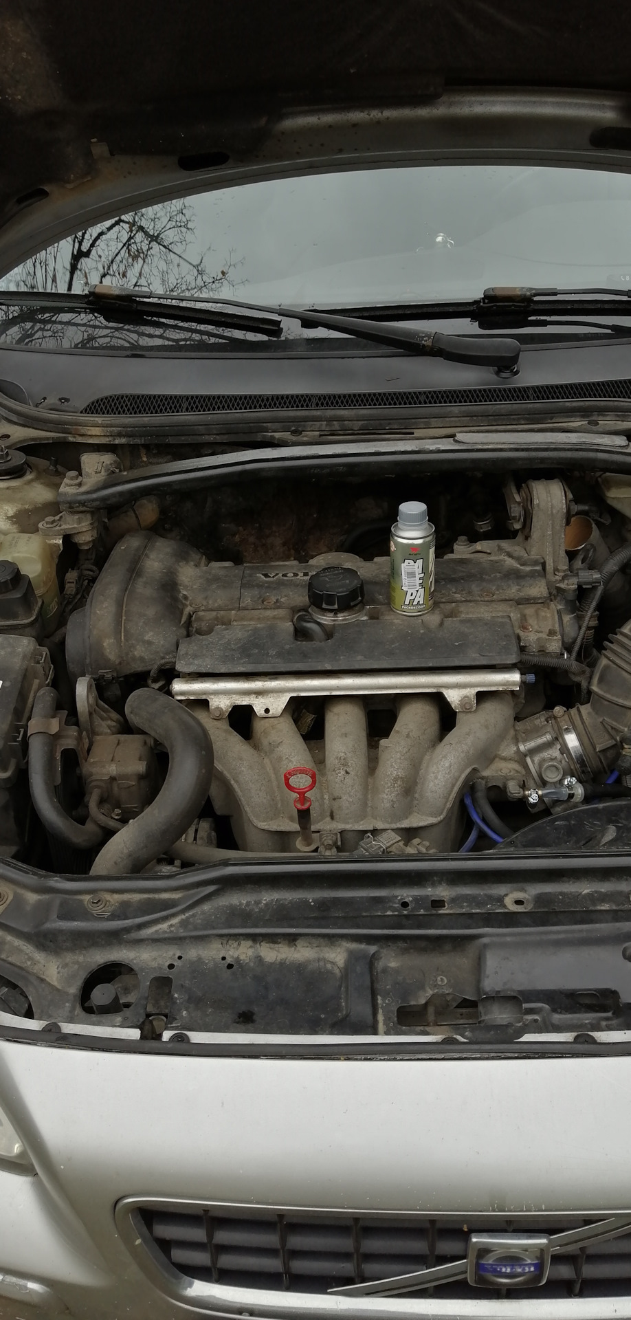 Замена масла с промывкой РАСКОКСОИЛОМ — Volvo S60 (1G), 2,4 л, 2005 ...