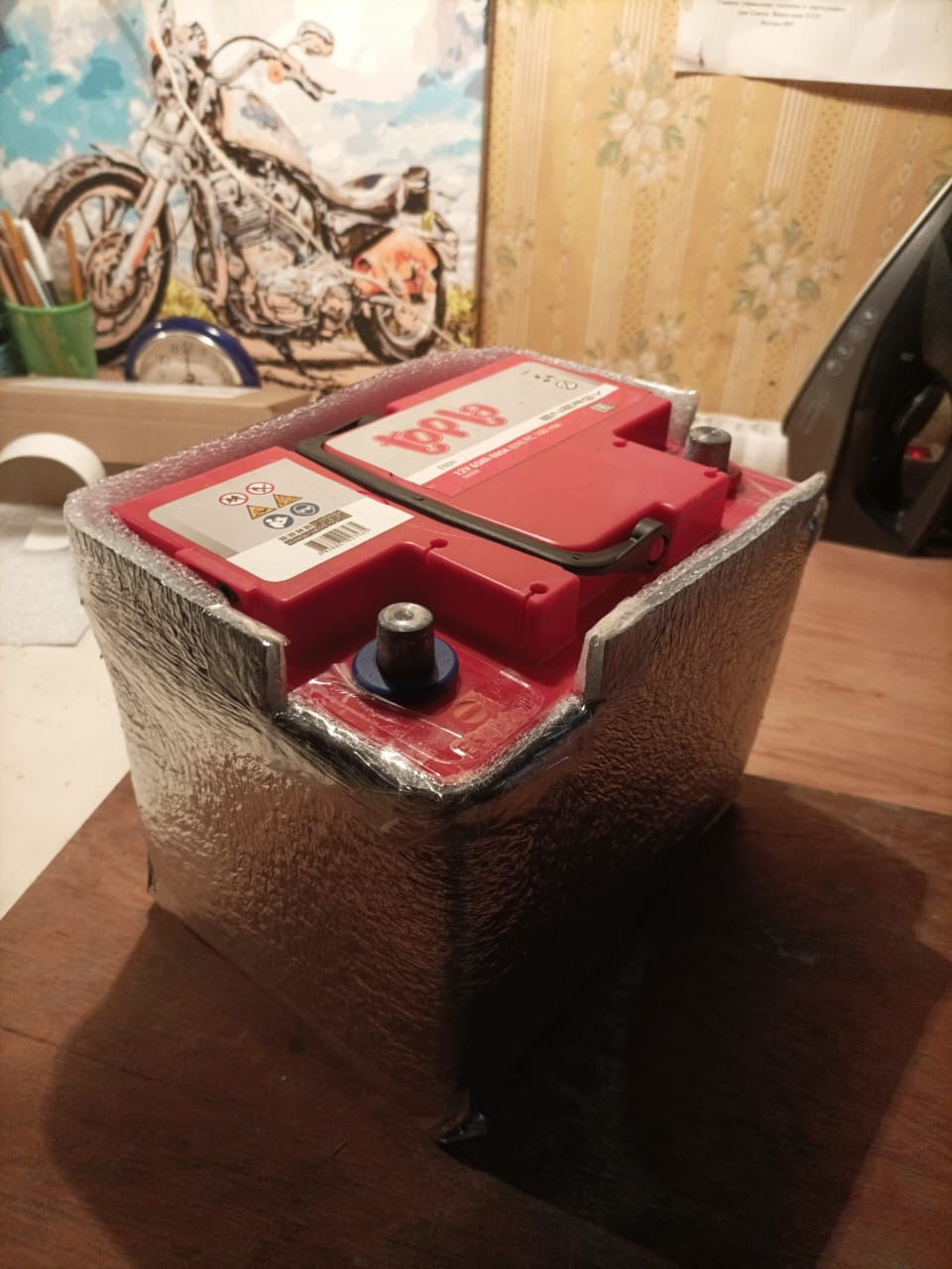 Утепляем аккумулятор — ГАЗ 3110, 2,3 л, 2000 года | своими руками | DRIVE2