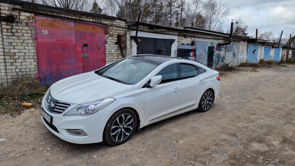 Масложор и залегание колец — Hyundai Grandeur (HG), 3 л, 2012 года ...