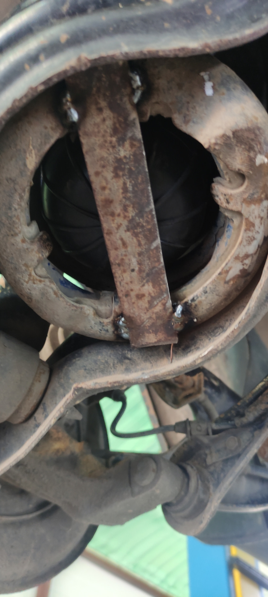 Установка пневмобаллонов — Honda Odyssey (1G), 2,2 л, 1996 года ...