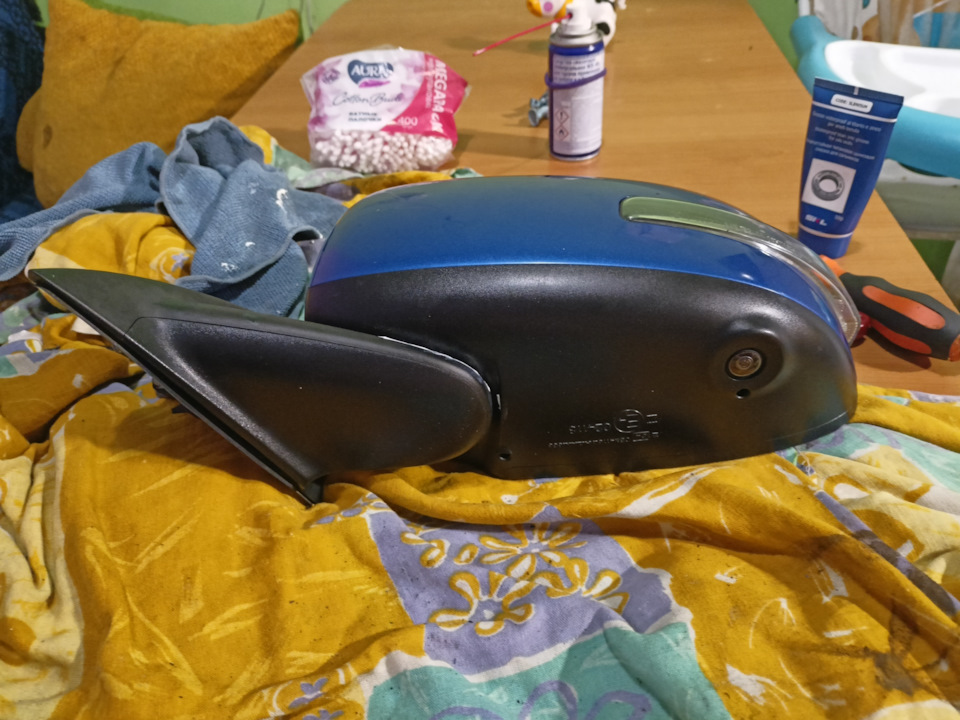 Разборка бокового зеркала с пассажирской стороны — Nissan Dayz (1G), 0 ...