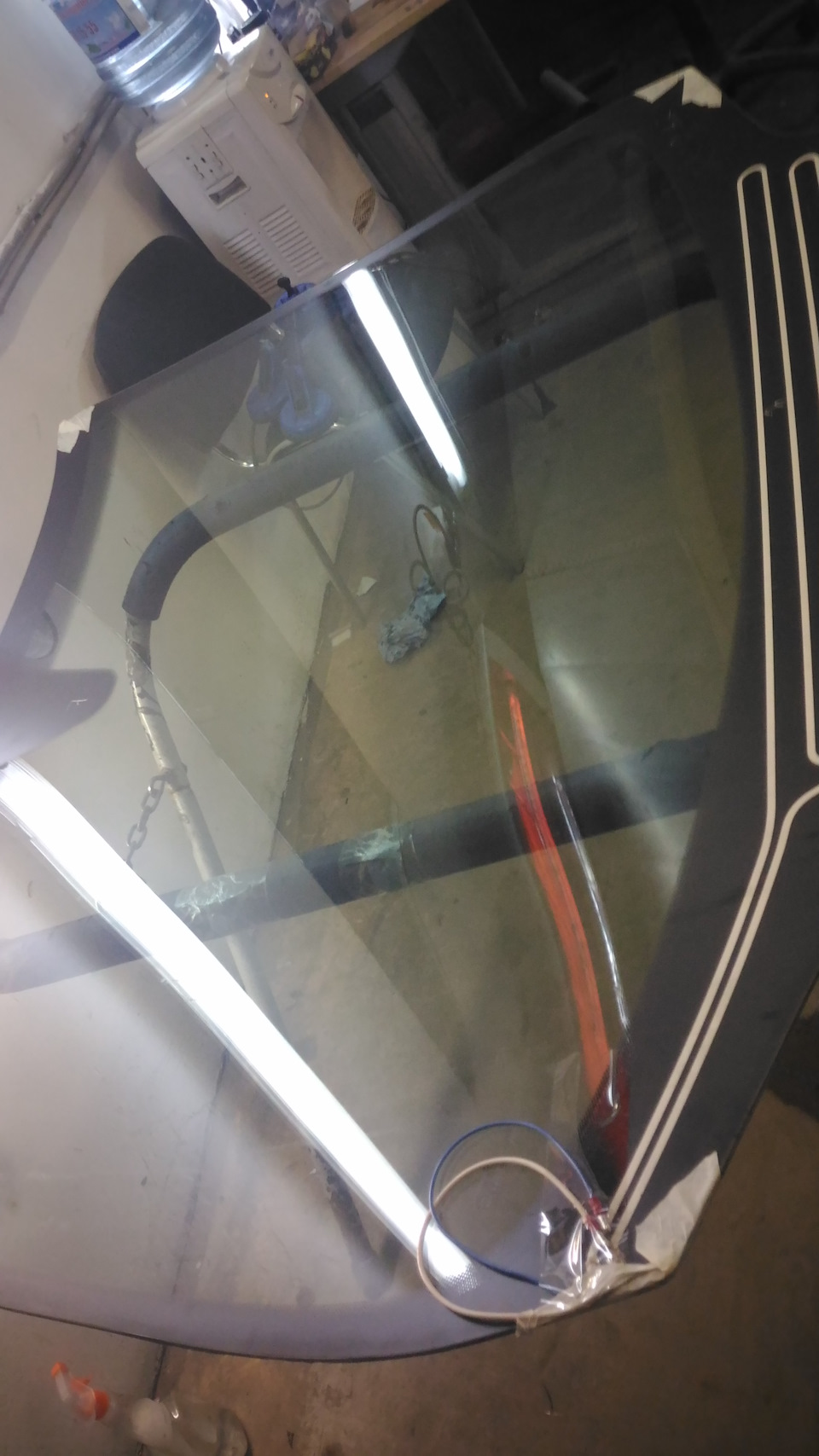 Ветровое стекло из поликарбоната своими руками