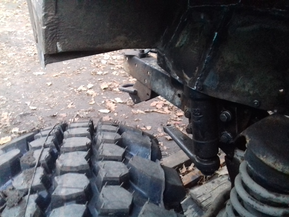 На раму уаз с пружинами под мосты спайсер ставится гур уаз Патриот ...