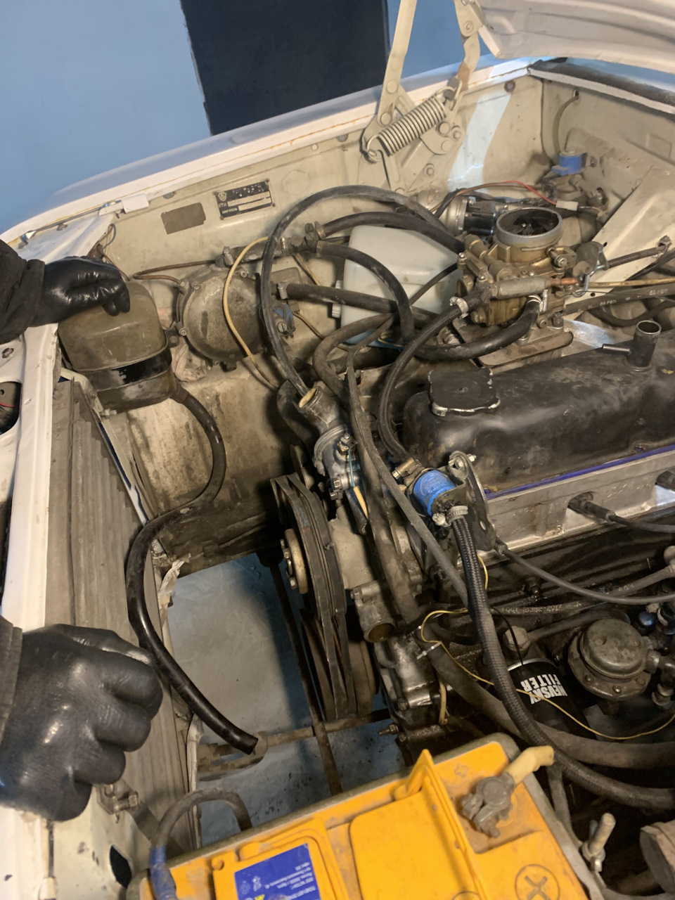 Регулировка клопов, и первый старт! — ГАЗ 2410, 2,4 л, 1990 года ...