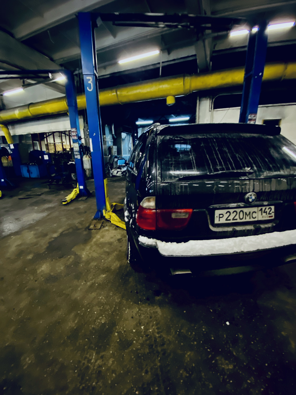 Проточка тормозных дисков(биение при торможении) — BMW X5 (E53), 3 л ...