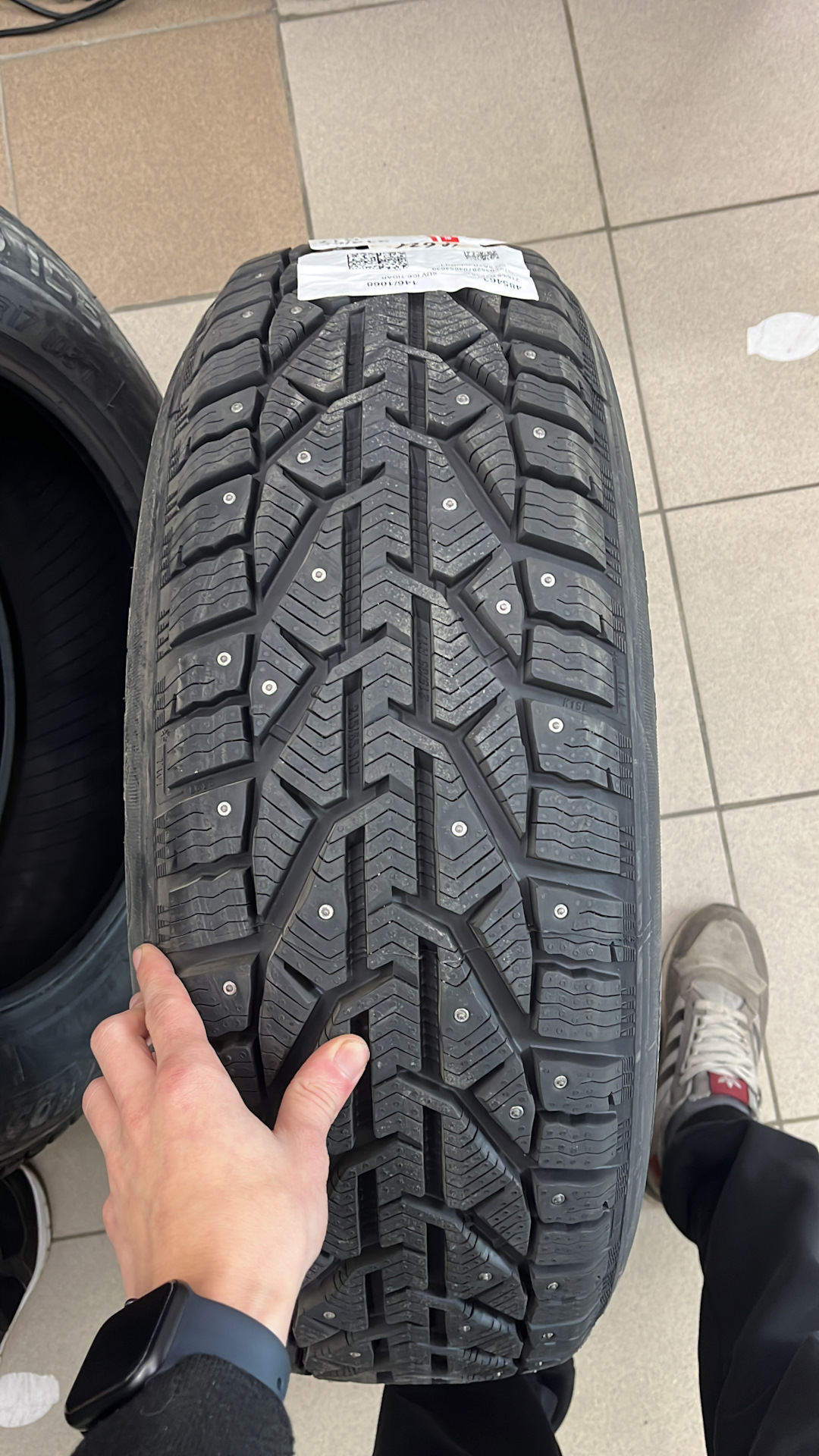 Зимняя резина Tigar XL SUV Ice TL 103T — Skoda Kodiaq (1G), 1,4 л, 2018 ...