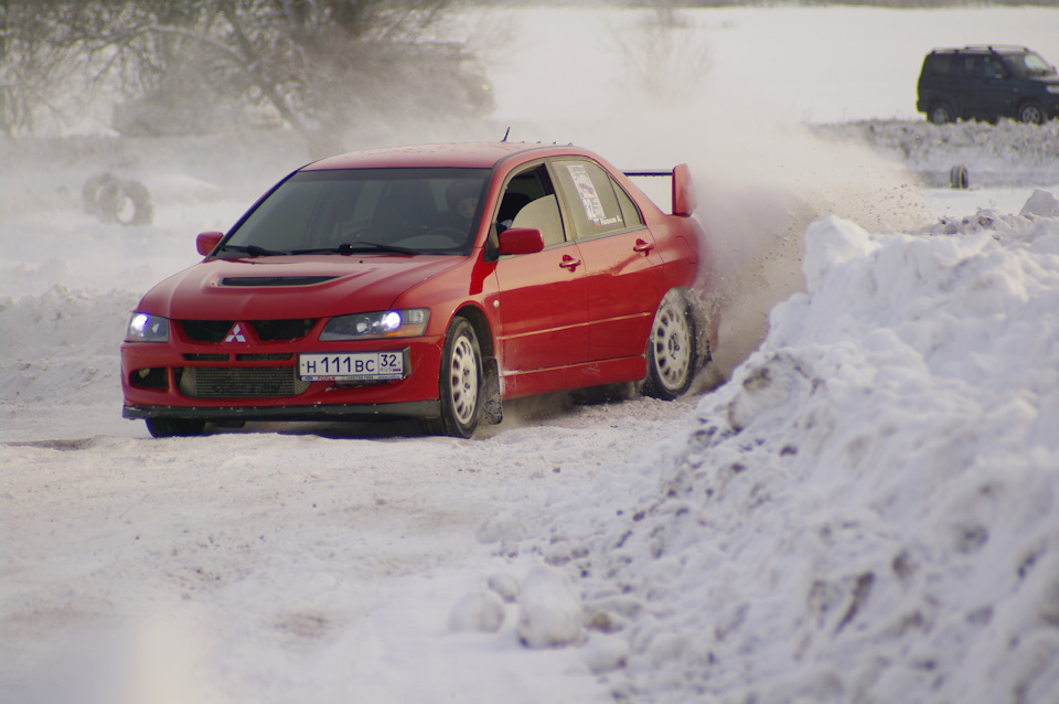 Mitsubishi Lancer Evolution 9 Winter