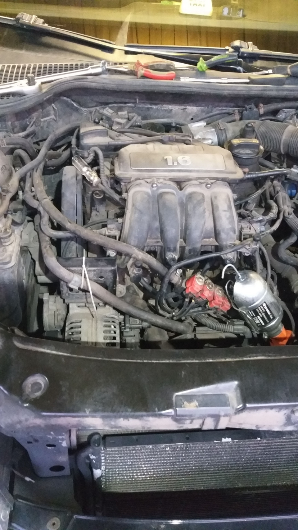 Раскоксовка двигателя с промывкой, замена масла и свечей — Skoda ...