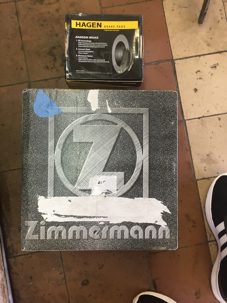 Замена тормозных дисков ZIMMERMANN и колодок! Какой опыт у Вас ...