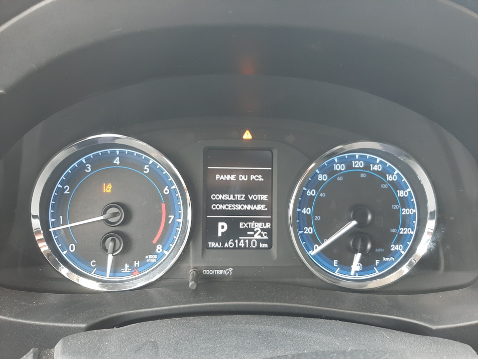 Панель приборов — Toyota Corolla (160), 1,6 л, 2014 года | тюнинг | DRIVE2