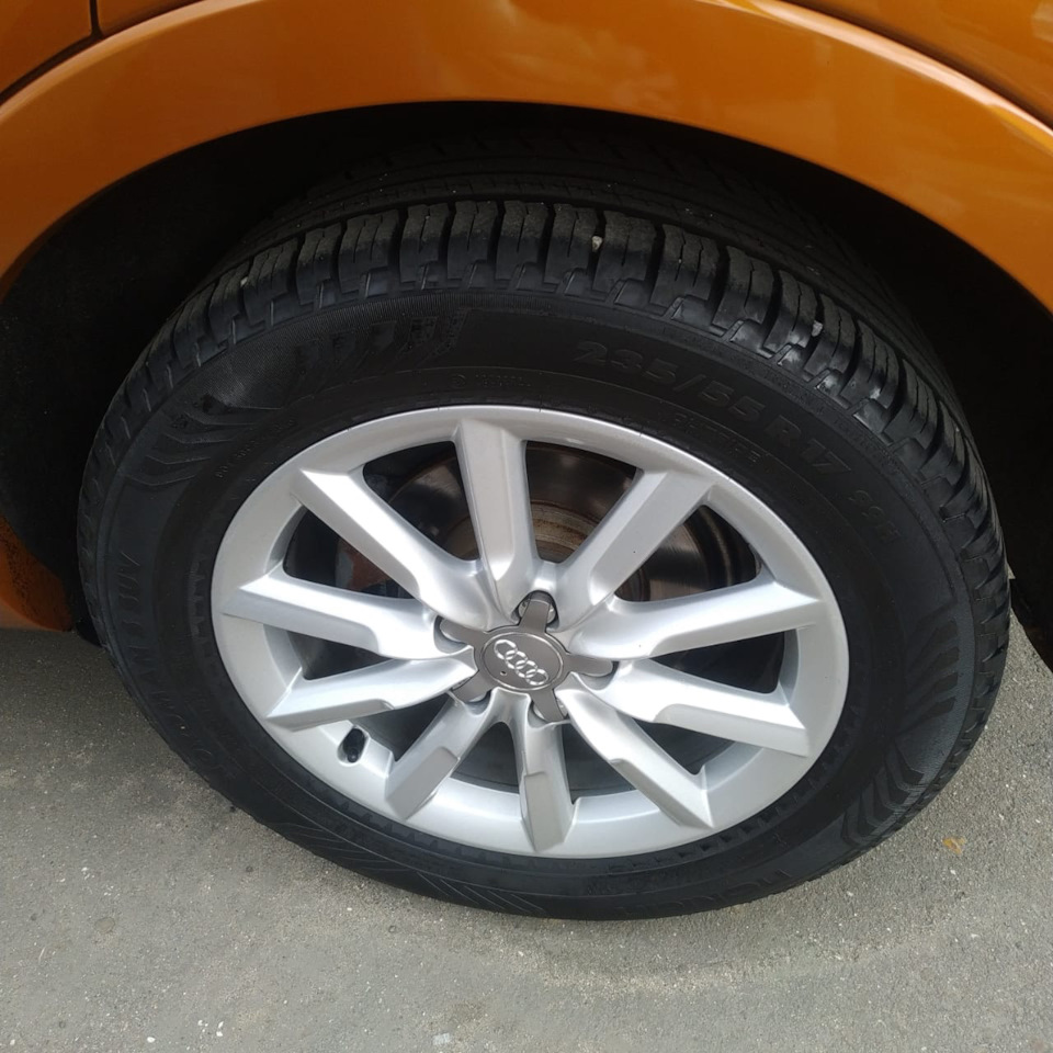 Диски на зиму — Audi Q3 (1G), 2 л, 2013 года | колёсные диски | DRIVE2