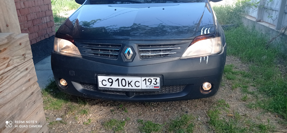 Противотуманки — Renault Logan (1G), 1,4 л, 2006 года | электроника ...
