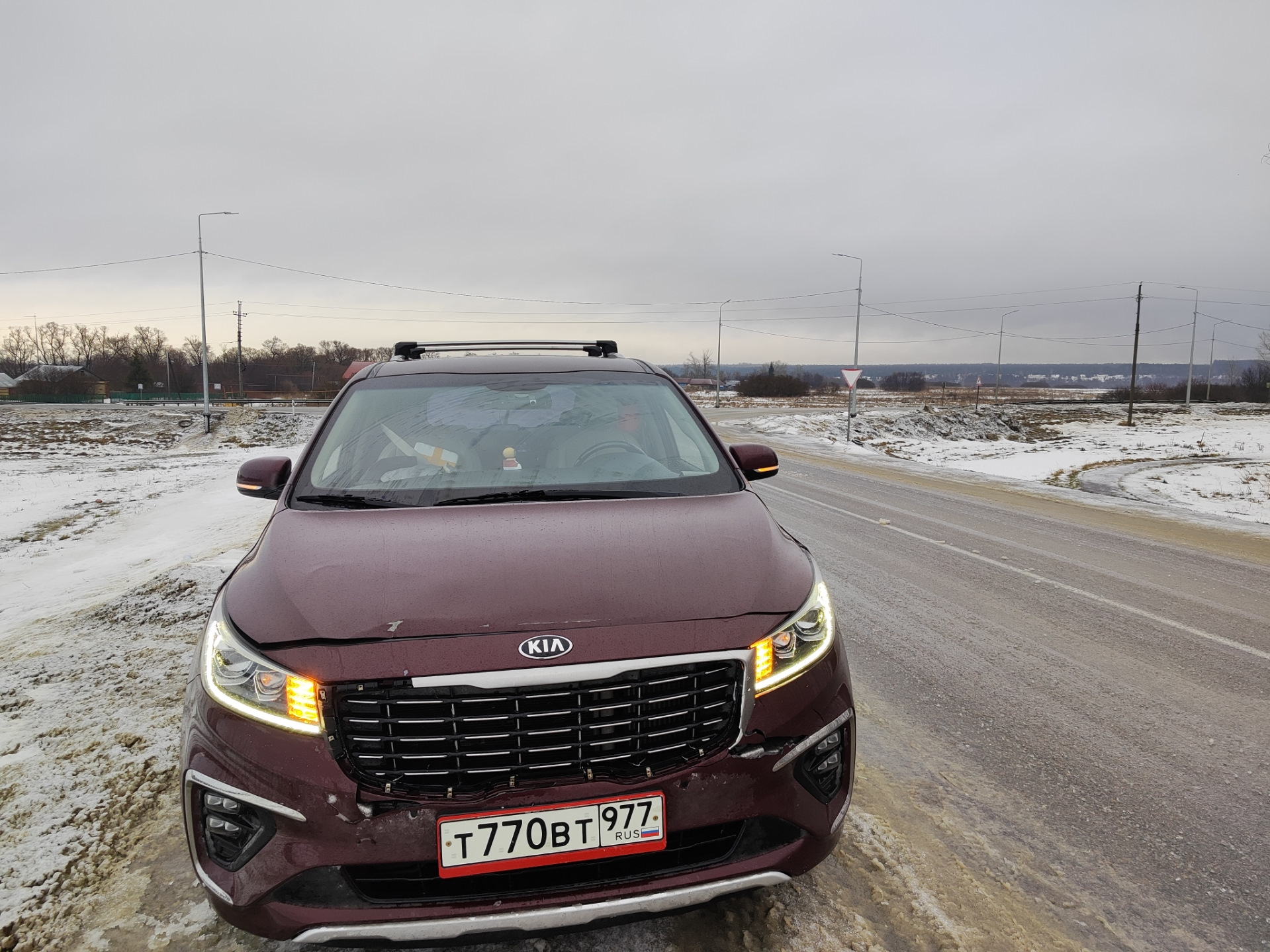 Первая дальняя поездка. — KIA Carnival (3G), 2,2 л, 2019 года | просто так  | DRIVE2