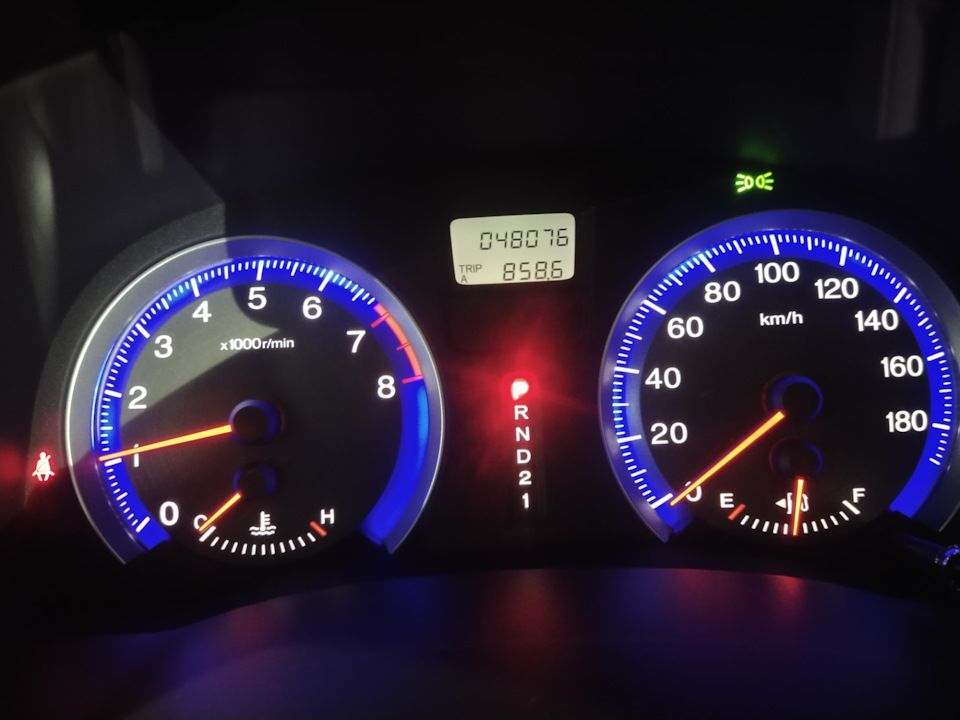 Пробег, теперь не забуду. — Honda Stream (RN6-9)