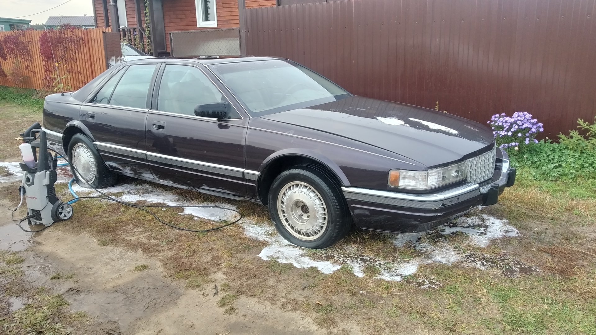 Самый первый и наверное он же самый последний долгострой. — Cadillac  Seville (4G), 4,6 л, 1993 года | своими руками | DRIVE2