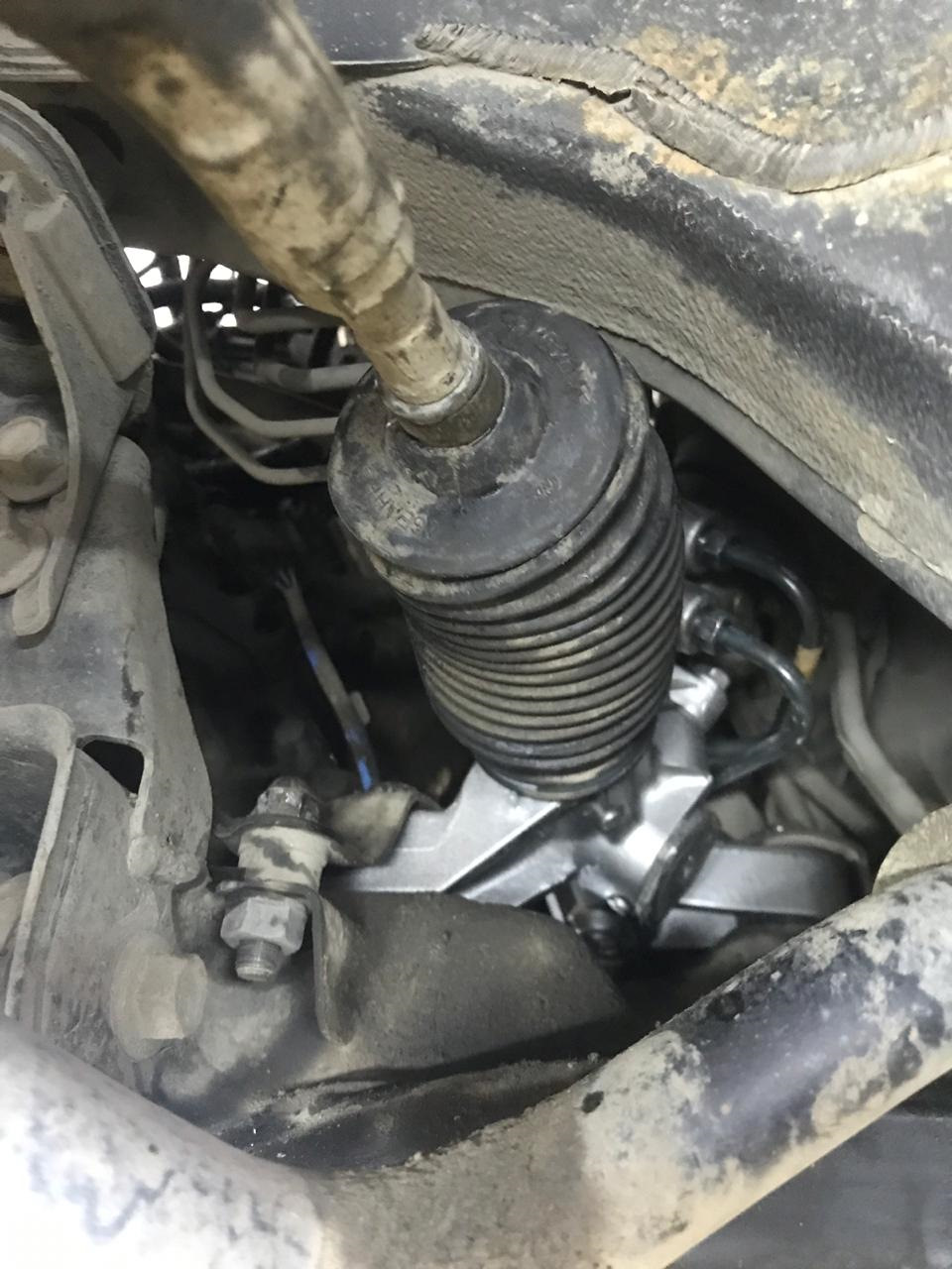 Рулевая рейка — Honda Accord (7G), 2,4 л, 2003 года | визит на сервис ...