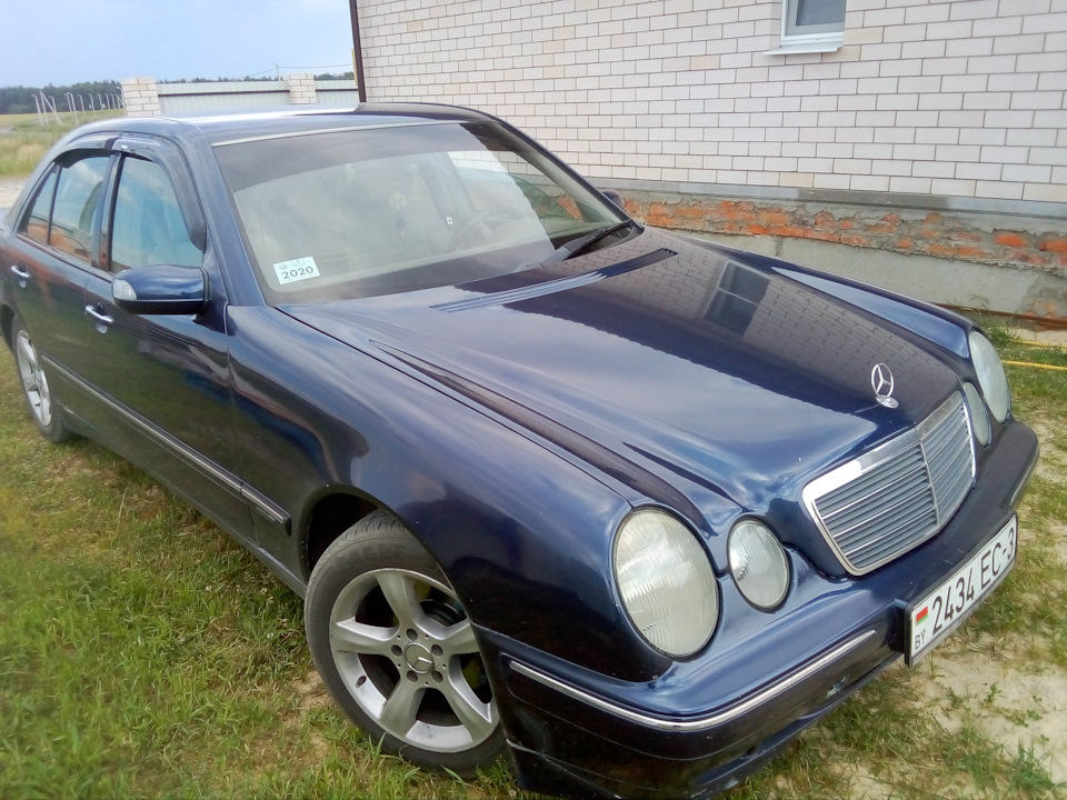 Мерседес W210 elegans — Mercedes-Benz E-class (W210), 2,2 л, 1999 года ...