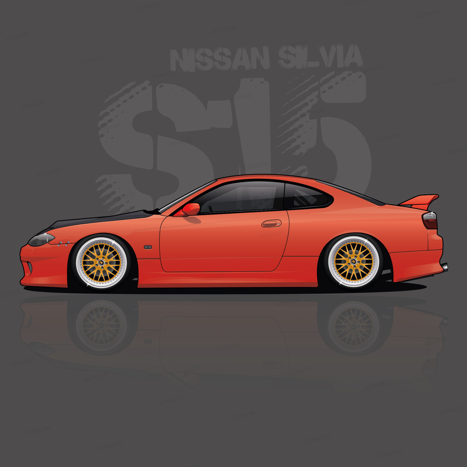 Рисунок Nissan Silvia S15 — DRIVE2