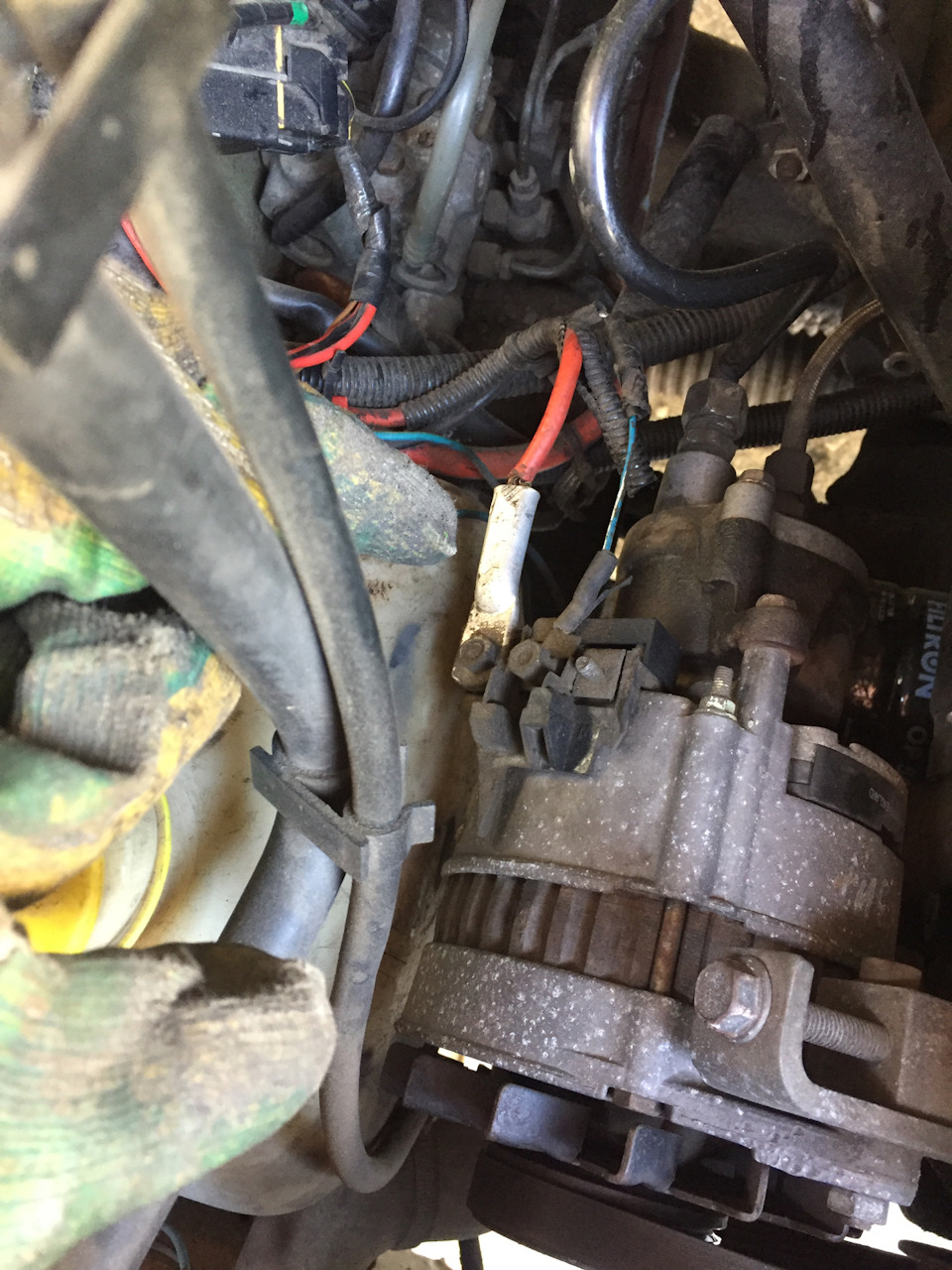 Потеря заряда — Ford Transit (4G), 2,5 л, 1992 года | своими руками ...