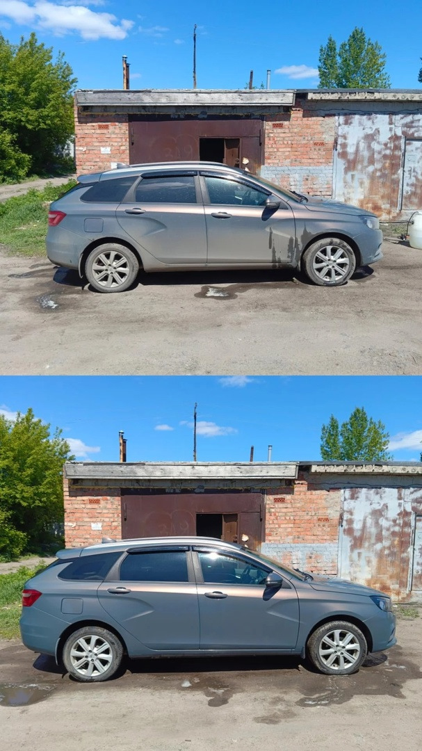 Минимойка на аккумуляторе Даджет, Акваган — Lada Vesta SW (1G), 1,6 л ...