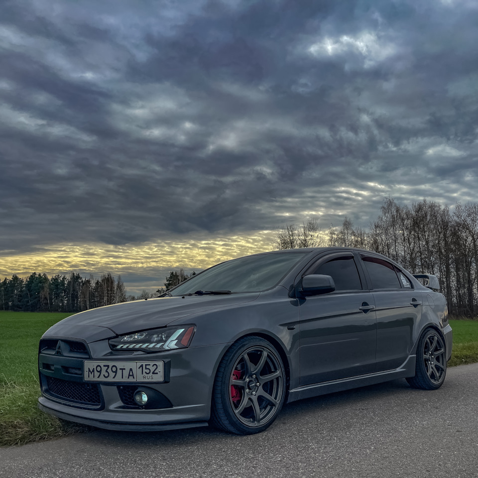 Замена эл-в задней подвески и прокладки клапанной крышки Lancer X —  Mitsubishi Lancer X, 1,8 л, 2008 года | плановое ТО | DRIVE2