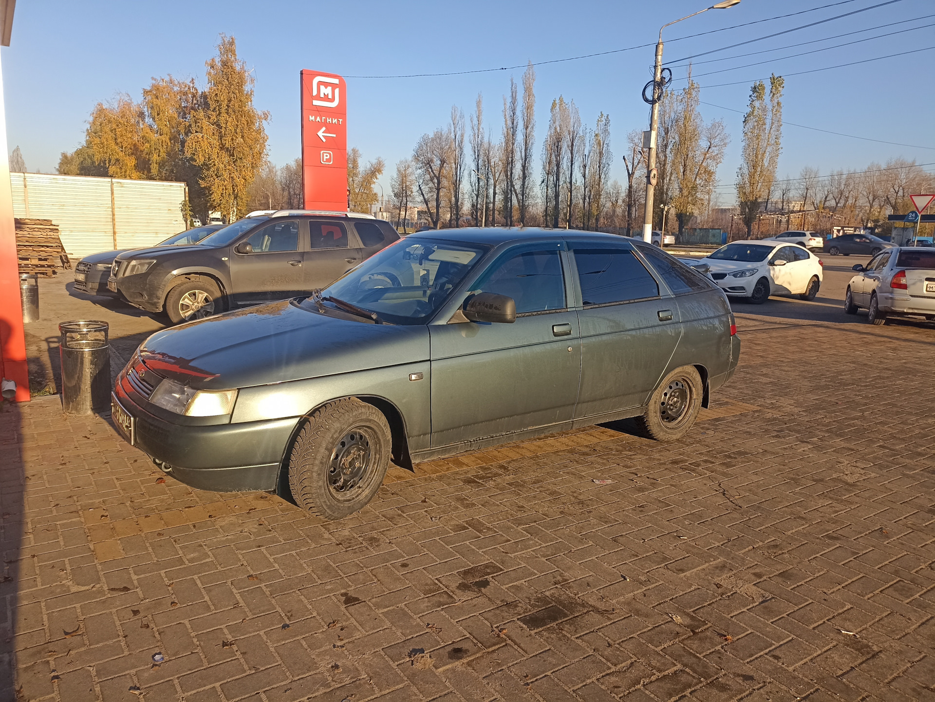 Поставил зимнюю резину Tunga — Lada 21124, 1,6 л, 2008 года | шины | DRIVE2