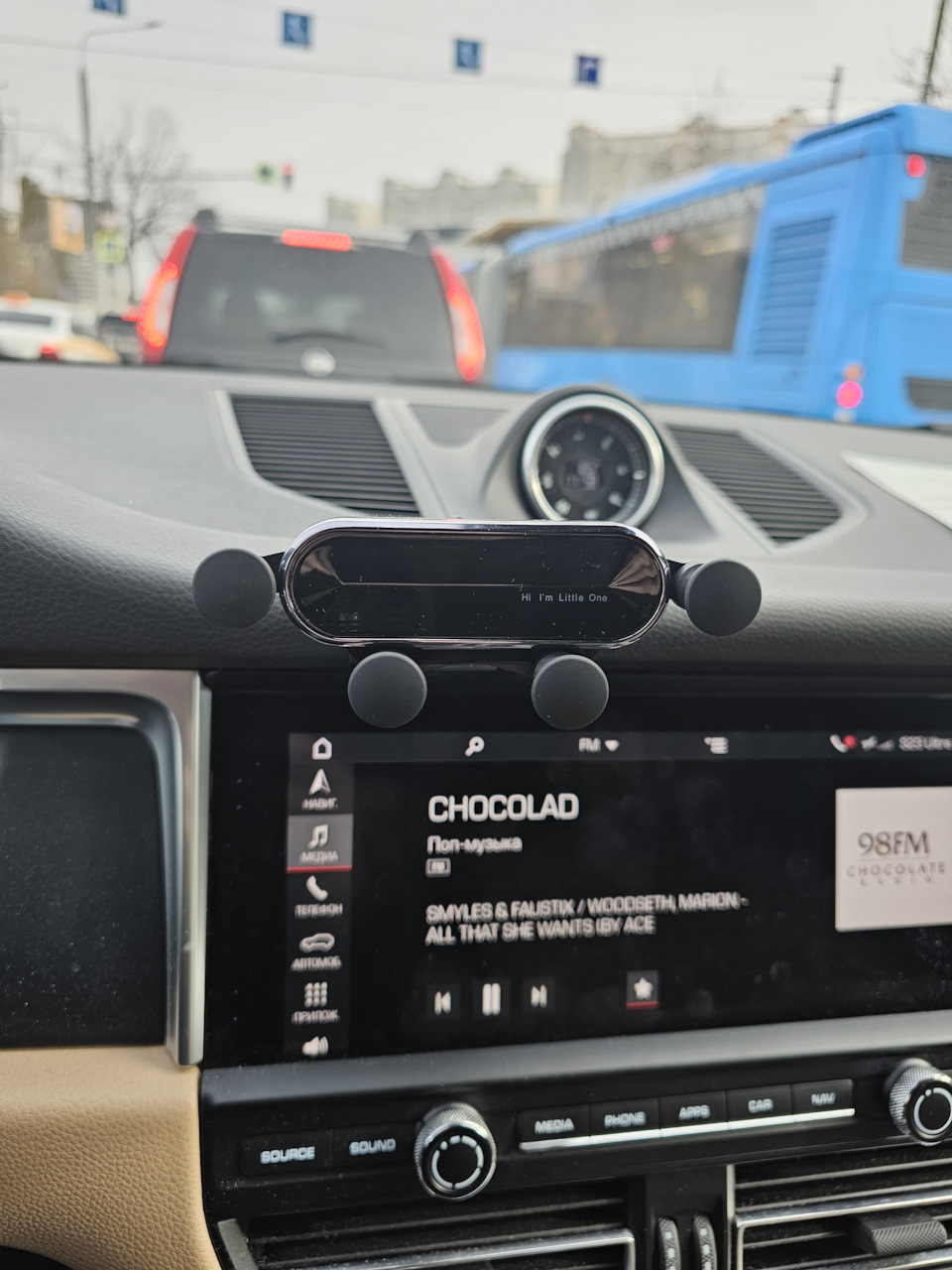 Крепление для телефона — Porsche Macan, 2 л, 2019 года | аксессуары ...