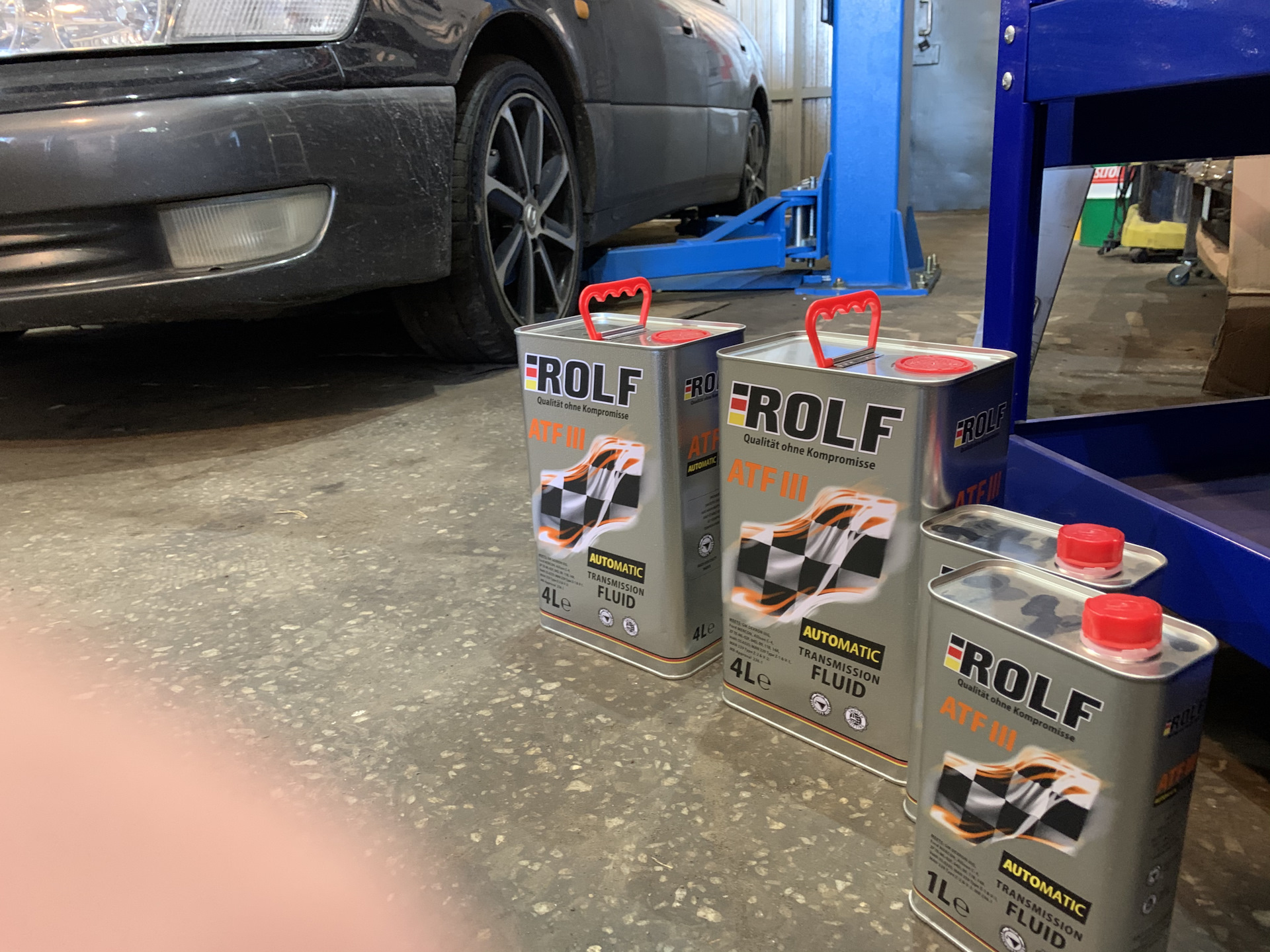 #9. Замена масла в ГУРе. — Toyota Windom (20), 2,5 л, 1999 года ...