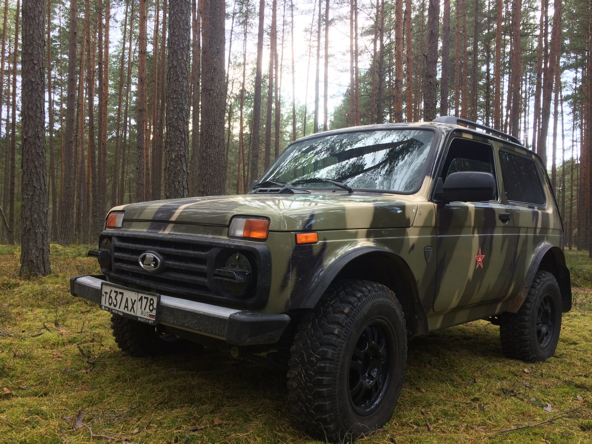 Военная светомаскировка фар — Lada 4x4 3D, 1,7 л, 2018 года | стайлинг |  DRIVE2