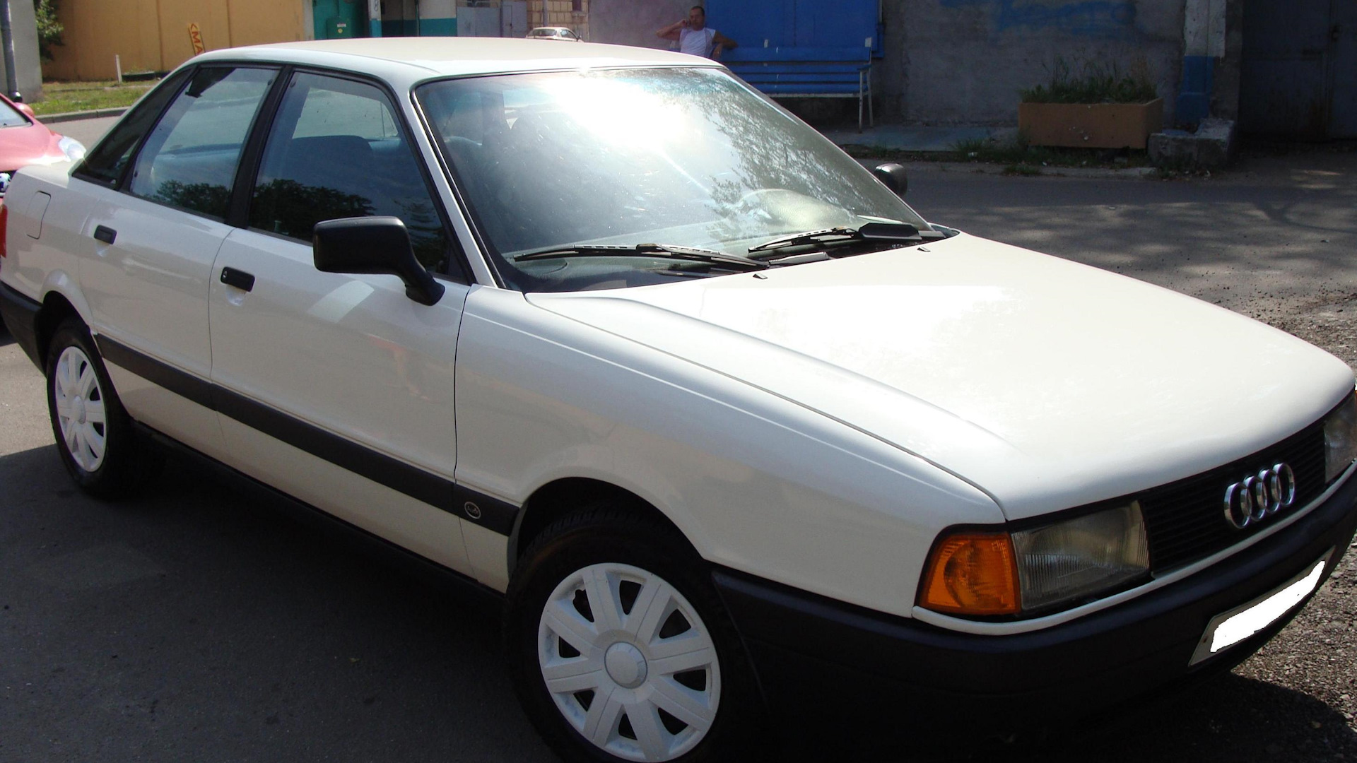 Audi 80 (B3) 1.8 бензиновый 1988 | Белая Audi 80 на DRIVE2