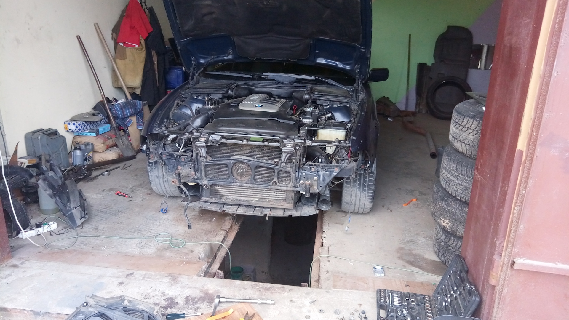 Вентилятор кондиционера — BMW 5 series (E39), 2,5 л, 2001 года ...