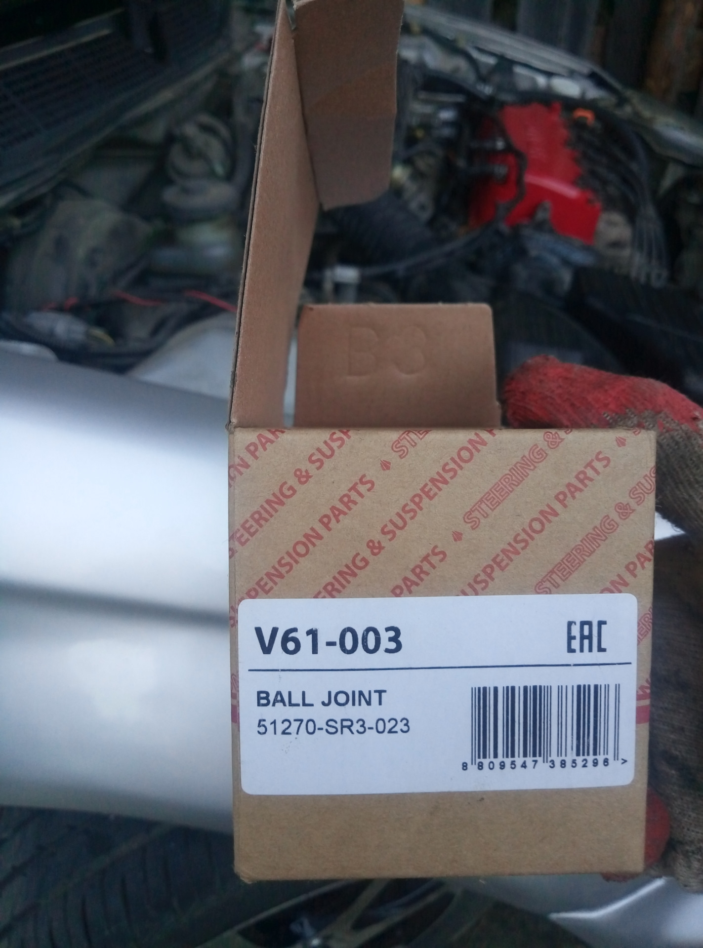 замена верхних шаровых — Honda Civic Ferio (6G), 1,5 л, 1998 года ...