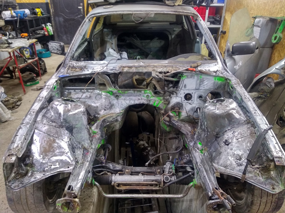 Покраска подкапотки по-быстрому — BMW 3 series Coupe (E36), 2,5 л, 1994 ...