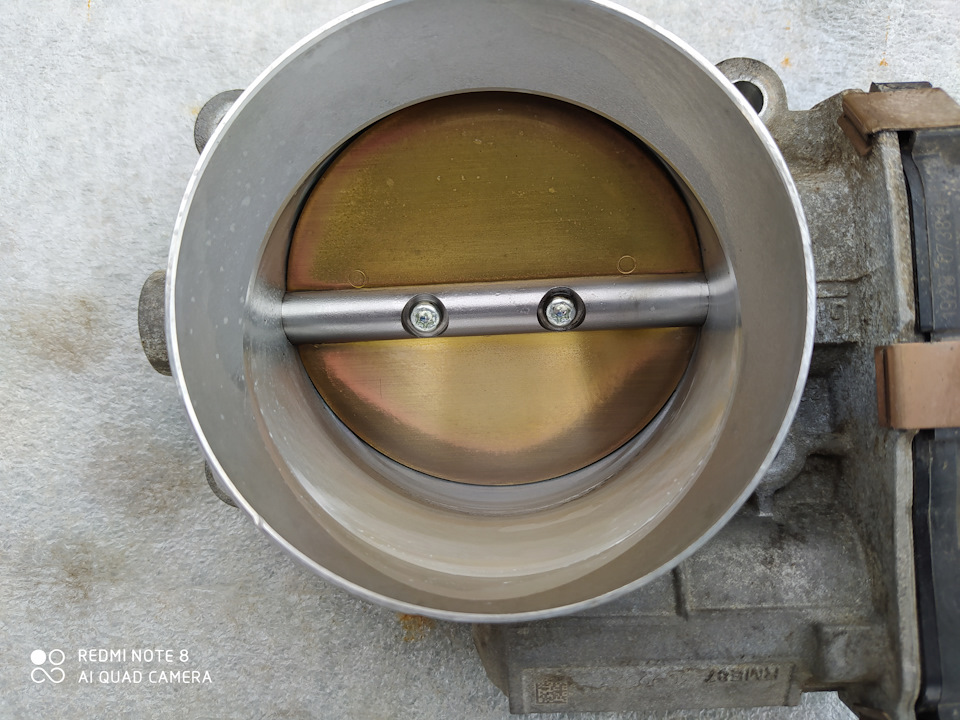 Промывка дроссельной заслонки + сброс адаптаций Escalade 2010 ...