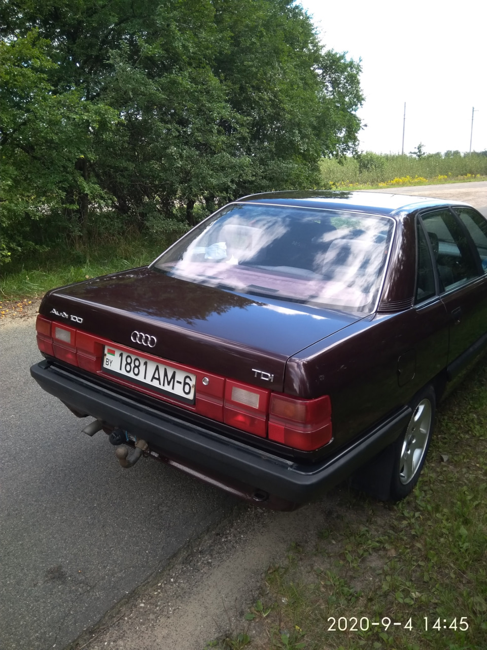 Так пару фоток, РС на телефон с памятью не очень )) — Audi 100 (C3), 2,5 л,  1990 года | просто так | DRIVE2