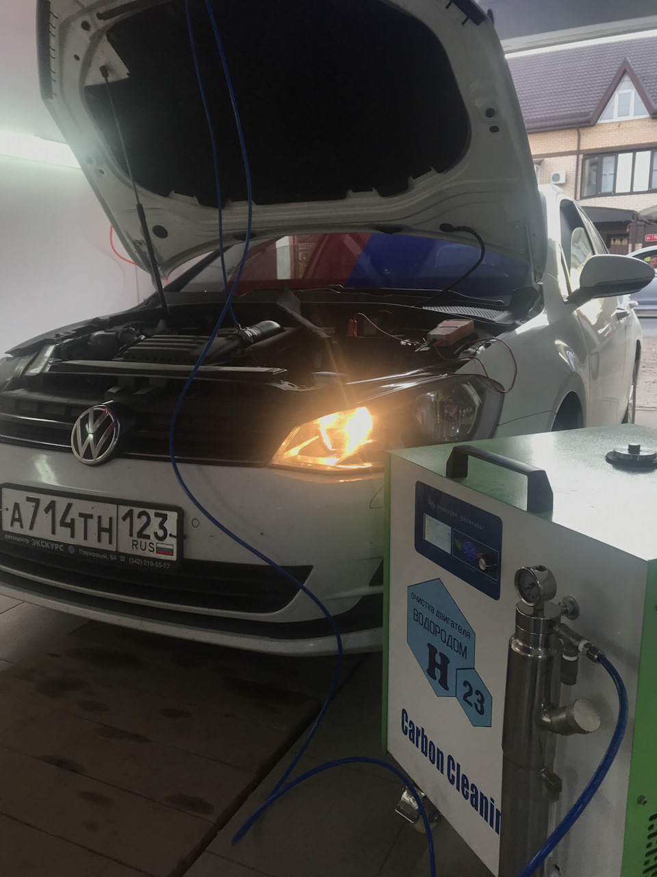 Раскоксовка водородом — Volkswagen Golf Mk7, 1,4 л., 2013 года | визит ...
