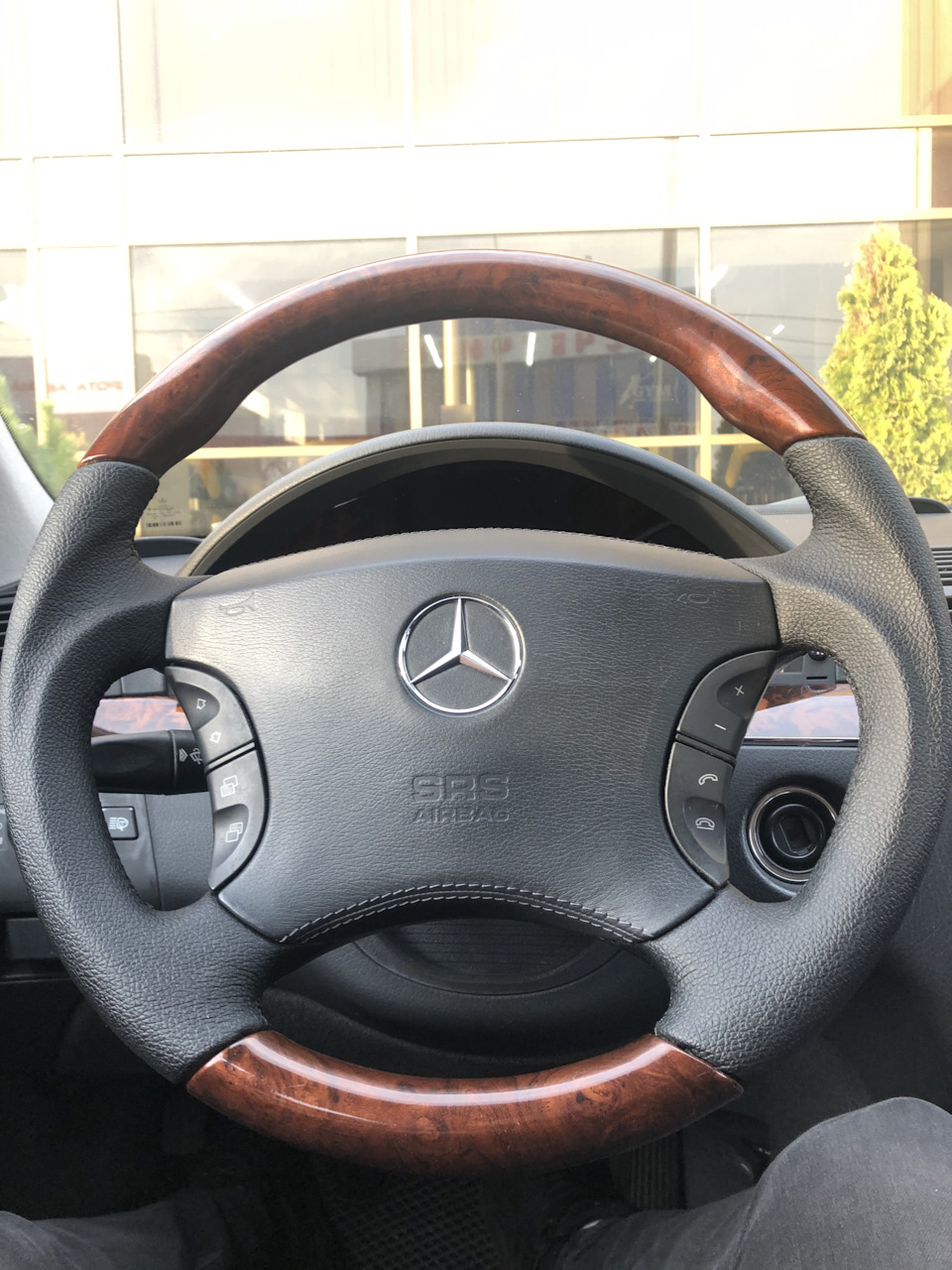 Перетяжка руля мерседес w220