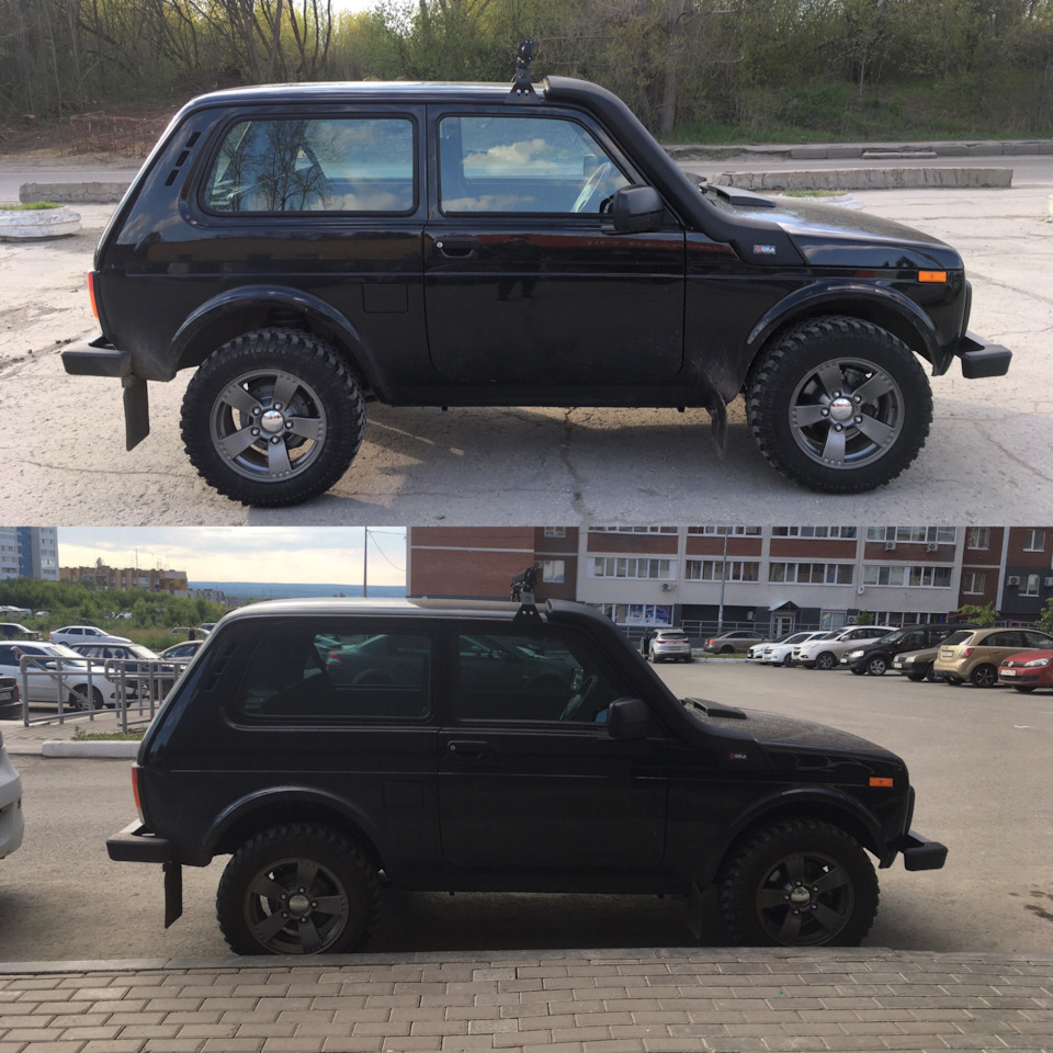 Тонировка 50% — Lada 4x4 3D, 1,7 л, 2019 года | стайлинг | DRIVE2