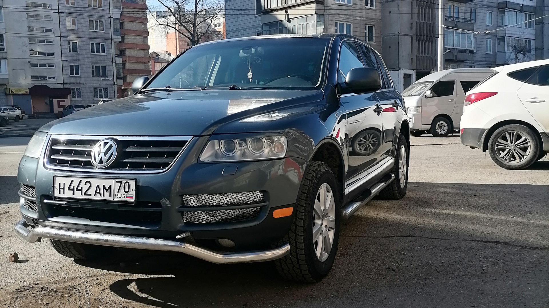 Volkswagen Touareg (1G) 3.2 бензиновый 2005 | VR6 BMX на DRIVE2